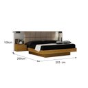 Ver imagem 3 de Cama Casal/Queen Cabeceira com 2 Mesas de Apoio Braga