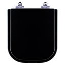 Ver imagem 1 de Assento Sanitário Laqueado Soft Close Elite Preto para Vaso Celite