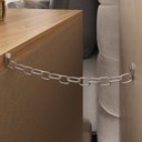 Ver imagem 6 de Mesa de Cabeceira 3 Gavetas em MDF e Pés em Madeira Maciça Logan Olmo Italiano Yescasa Bege