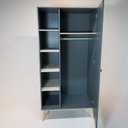 Ver imagem 2 de Guarda Roupa Infantil 1 Porta 5 Nichos Esteban Finestra Móveis