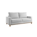 Ver imagem 2 de Kit Sofá Living 3 Lugares 180cm e Poltrona Linho Alpino