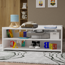 Sapateira Nicho Infantil Horizontal Organizador de Objetos e Decoração em Mdf Robusto - 1