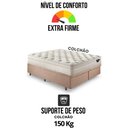 Ver mais imagens de Base Box Baú King 193x203 Linho com Colchão Audaz Molas Ensacadas