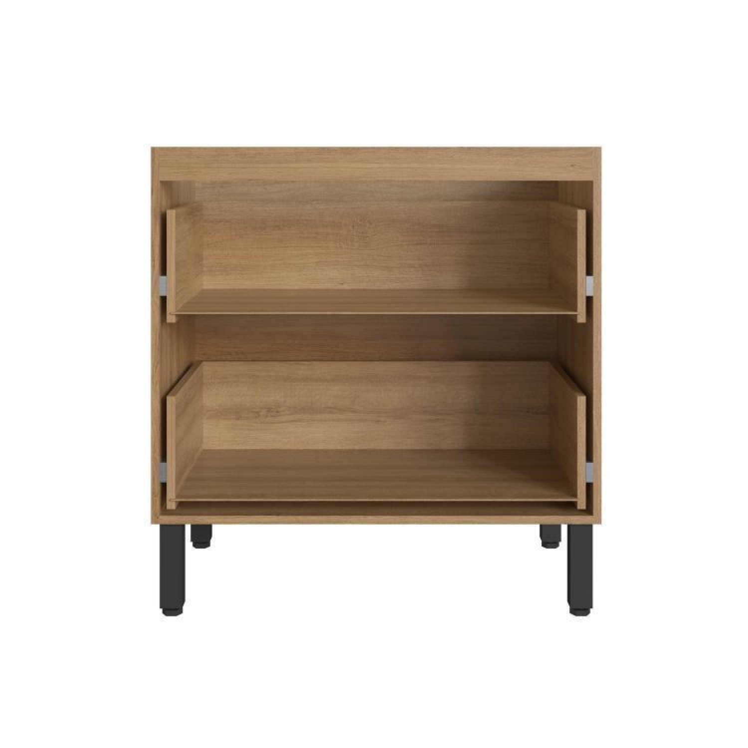 Cozinha Modulada 10 Peças Tampo Aéreo 3 Portas Balcão, Paneleiro Plátano  - 9