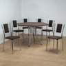 Mesa de Jantar Sextavada 122x108cm Tampo MDP - 2
