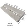 Ralo Atérmico Linear Cimenticio 50x15x3cm Caixa com 3 Unidades - 2
