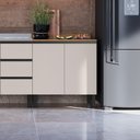 Ver imagem 6 de Cozinha Modulada 9 Peças Tampo Aéreo 3 Portas Balcão Canto Paneleiro Angico 