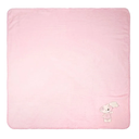Ver imagem 3 de Manta Bebe Microfibra Soft Baby Bordada 85 Cm X 1,00 M:ursa Nuvem Rosa