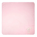 Ver imagem 3 de Manta Bebe Microfibra Soft Baby Bordada 85 Cm X 1,00 M:ursa Nuvem Rosa