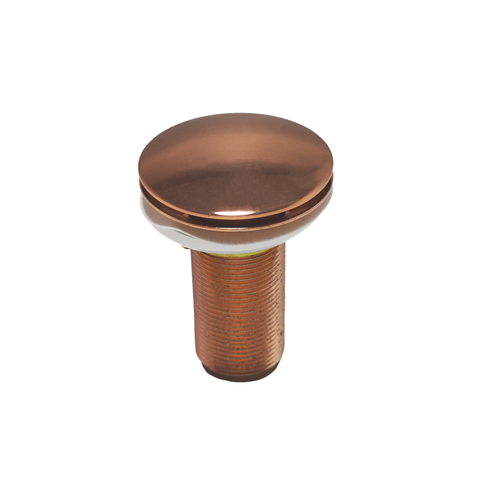 Válvula Lavatório Ralo Click Rose Gold para Pia Banheiro