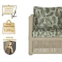 Ver imagem 4 de Mesa e 1 Poltrona Madri Corda Náutica Estofado 5 Trama Rami