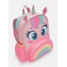 Mini Mochila Costas Unicórnio Kawaii Puket 050403487452 Rosa - 2