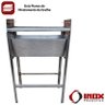 Churrasqueira Inox (modelo 63) - Inox 430 - 50x25x83 Cm - 3