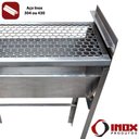 Ver imagem 4 de Churrasqueira Inox (modelo 63) - Inox 430 - 50x25x83 Cm