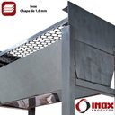 Ver imagem 6 de Churrasqueira Inox (modelo 63) - Inox 430 - 50x25x83 Cm