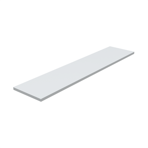 1 Prateleira Branca 90X20 Com Suporte Flutuante Mdf  Organizadora Decoração Cozinha Quarto Banheiro