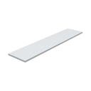 Ver imagem 1 de 1 Prateleira Branca 90X20 Com Suporte Flutuante Mdf  Organizadora Decoração Cozinha Quarto Banheiro