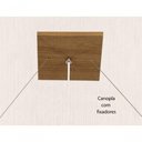 Ver imagem 2 de Pendente Wood Retângular 120x10cm - 01 Luz G12 Cor:imbuia