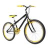 Bicicleta Aro 24 Aero + Kit Premium Preta e Amarela - 9