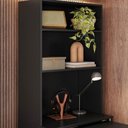 Ver imagem 5 de Mesa com Estante para Quarto Pequim Preto