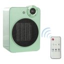Ver imagem 1 de Aquecedor Eletrico Temperatura Ajustavel Display Digital Controle Angulo 70 Graus Portatil Casa Trab