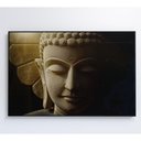 Ver imagem 3 de Quadro Buda Face 120x80 Cm Adesivo Fotográfico