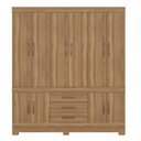 Ver imagem 6 de Conjunto Quarto Guarda Roupa e Comoda Emilia Amendola