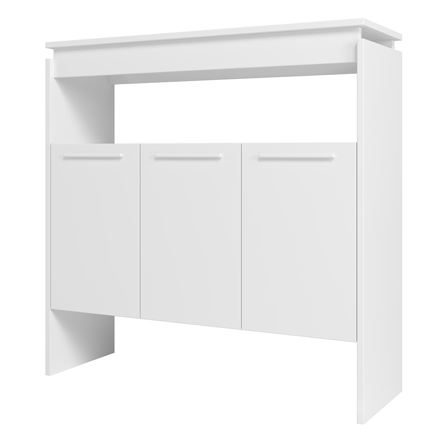 Balcão de Cozinha Multiuso 3 Portas 1 Prateleira MDP 12mm - 3