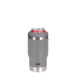 Copo Térmico 5 em 1 Cinza 420ml Mor - 9