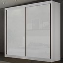 Ver imagem 1 de Guarda Roupa Casal 2 Portas de Correr 3 Gavetas 100% MDF São Paulo
