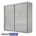 Ver imagem 6 de Guarda Roupa Casal 2 Portas de Correr 3 Gavetas 100% MDF São Paulo