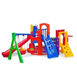 Playground Multiplay Petit Play House e Kit Fly Duplo Freso - 1