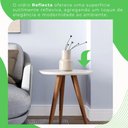 Ver imagem 4 de Mesa Lateral 100% MDF 60cm Tampo Esmeralda Branco