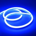 Ver imagem 3 de Kit 1 a 10 Metros Mangueira Fita Led Neon Flex Azul + Rabicho:2 Metros 127v + Rabicho