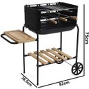 Ver imagem 2 de Churrasqueira Carvão Califórnia com Rodinha Portátil Mor