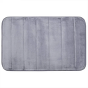 Ver imagem 1 de Tapete Nuvem 50x70cm Antiderrapante Banheiro Absorção Rápida Macio Confortável para Saída de Box
