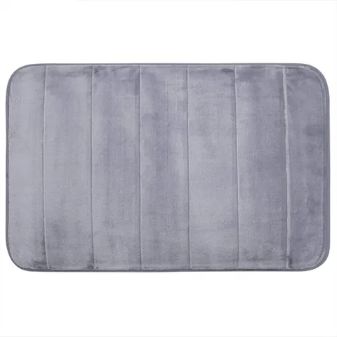 Tapete Nuvem 50x70cm Antiderrapante Banheiro Absorção Rápida Macio Confortável para Saída de Box