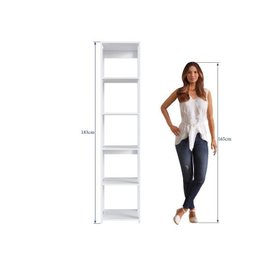 Estante para Livros Modular 3 Peças com 2 Gavetas e 14 Nichos Easy - 7