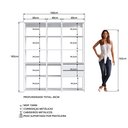 Ver imagem 5 de Estante para Livros Modular 3 Peças com 2 Gavetas e 14 Nichos Easy