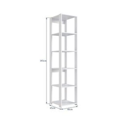 Estante para Livros Modular 3 Peças com 2 Gavetas e 14 Nichos Easy - 8