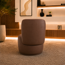 Ver imagem 4 de Poltrona Decorativa Bia Orgânica Corino Recepção Sala Estar Quarto