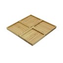 Ver imagem 4 de Petisqueira de Bambu Oikos Desmontável 4 Peças Quadrada