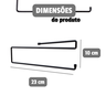 Suporte Porta Papel Toalha Armário Prateleira Cozinha - 4