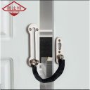 Ver imagem 2 de Tranca Anti-Roubo de Aço Inoxidável Porta do Hotel Corrente Trava Segurança Guarda Bloqueio Seguranç