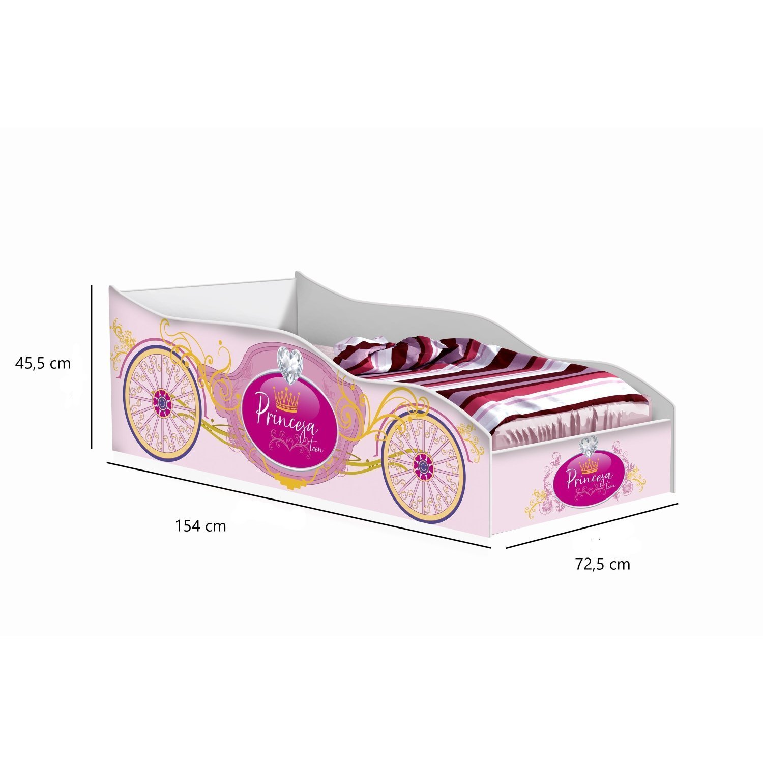 Cama Carruagem para Quarto Infantil - 3