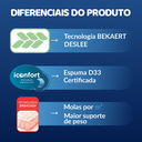 Ver imagem 7 de Colchão Sonos Valência Solteiro Espuma D33 Firme 88x188x34cm