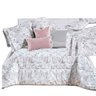 Kit Coordenado Edredom, Cobre Leito e Lençol Sensuale King Protea 8 Peças - 80% Algodão, 20% Poliést - 2