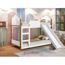 Ver imagem 4 de Beliche Infantil Magia Branco/Grenat