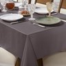 Toalha de Mesa 6 Lugares Térmica Impermeável 1,40 M X 2,00 M Marrom - 2