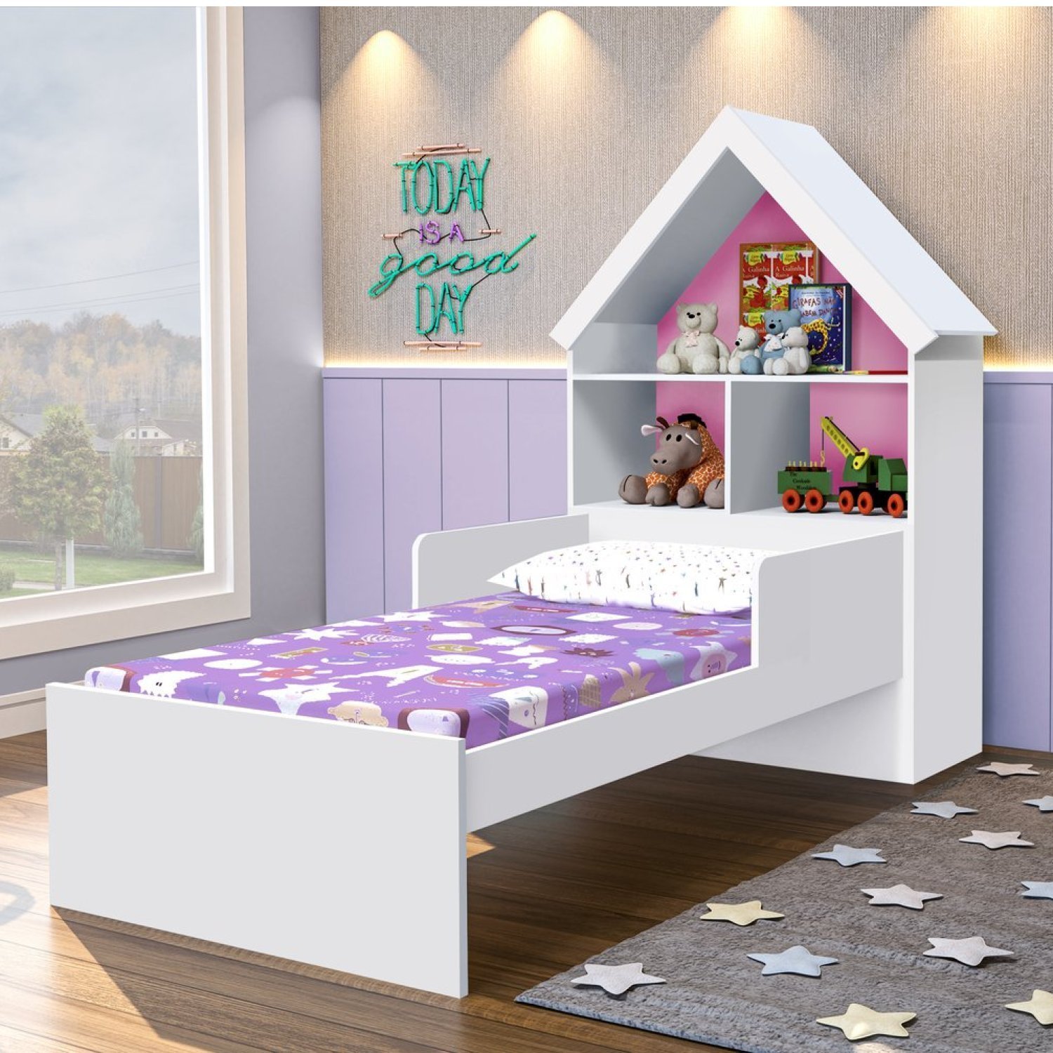 Cama Casa Infantil Magia - 1